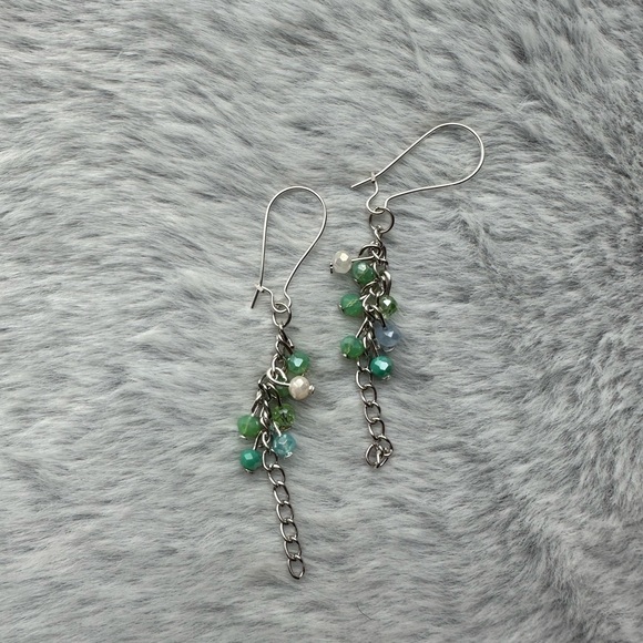 Fresh green earings - Picture 2 of 2